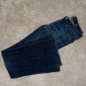 7 for all Mankind “dojo” flare Jeans size 27